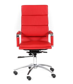Офисное кресло CHAIRMAN 750 экокожа красная в Курске - предосмотр 1
